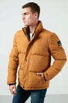Buratti Marka Logolu Dik Yaka Slim Fit Erkek Mont 556B50064 HARDAL