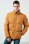 Buratti Marka Logolu Dik Yaka Slim Fit Erkek Mont 556B50064 HARDAL