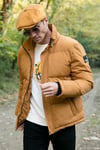 Buratti Marka Logolu Dik Yaka Slim Fit Erkek Mont 556B50064 HARDAL