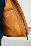 Buratti Marka Logolu Dik Yaka Slim Fit Erkek Mont 556B50064 HARDAL