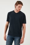 Buratti Modal Karışımlı Regular Fit Bisiklet Yaka Basic Erkek T Shirt 5902924 ANTRASİT