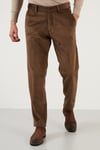 Buratti Normal Bel Regular Fit Düz Paça Erkek Kadife Pantolon 645MERLIN CAMEL