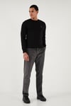 Buratti Normal Bel Regular Fit Düz Paça Erkek Kadife Pantolon 645MERLIN GRİ