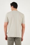 Buratti Pamuklu Bisiklet Yaka Basic Erkek T Shirt 59020001 TAŞ