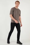 Buratti Pamuklu Bisiklet Yaka Kısa Kollu Erkek T Shirt 5904114 AÇIK KAHVE