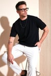 Buratti Pamuklu Bisiklet Yaka Regular Fit Basic Erkek T Shirt 5902767 SİYAH