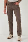 Buratti Pamuklu Comfort Fit Normal Bel Boru Paça Jeans Erkek Kot Pantolon 4412C19TEXAS TOPRAK