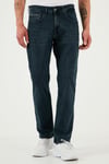 Buratti Pamuklu Comfort Fit Yüksek Bel Boru Paça Jeans Erkek Kot Pantolon 4411S81TEXAS MAVİ