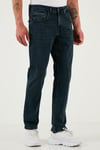 Buratti Pamuklu Comfort Fit Yüksek Bel Boru Paça Jeans Erkek Kot Pantolon 4411S81TEXAS MAVİ