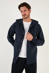 Buratti Pamuklu Kapüşonlu Relaxed Fit Erkek Gömlek 5905468 LACİVERT