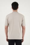 Buratti Pamuklu Kısa Kollu Düğmeli Erkek Polo T Shirt 5904051 TAŞ