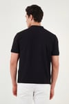 Buratti Pamuklu Kısa Kollu Düğmeli Erkek Polo T Shirt 5904049 SİYAH
