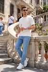 Buratti Pamuklu Normal Kalıp Normal Bel Pantolon Erkek Kot Pantolon 2203C512PARMA AÇIK MAVİ