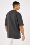 Buratti Pamuklu Oversize Bisiklet Yaka Basic Erkek T Shirt 5902365 ANTRASİT