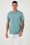 Buratti Pamuklu Regular Fit 3'lü Paket Erkek Polo Yaka T Shirt 59029641518S3 Haki-Vişne-Beyaz-Mavi
