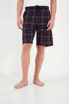 Buratti Pamuklu Regular Fit Bağlamalı Cepli Pijama Erkek Şort 6574004 YEŞİL