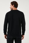 Buratti Pamuklu Regular Fit Bisiklet Yaka Erkek Sweat 59050121 SİYAH