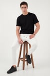 Buratti Pamuklu Regular Fit Bisiklet Yaka Erkek T Shirt 5904063 SİYAH
