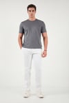 Buratti Pamuklu Regular Fit Bisiklet Yaka Erkek T Shirt 5904063 AÇIK HAKİ