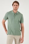 Buratti Pamuklu Regular Fit Düğmeli Polo Yaka 5'li Paket Erkek T Shirt 5902127S5 Tarçın-Pudra-Benetton-Gül-Elma Yeşili