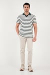 Buratti Pamuklu Regular Fit Erkek Polo T Shirt 5904022 NEFTİ