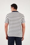 Buratti Pamuklu Regular Fit Erkek Polo T Shirt 5904022 İNDİGO