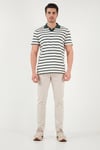 Buratti Pamuklu Regular Fit Erkek Polo T Shirt 5904022 NEFTİ
