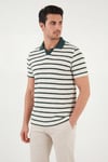 Buratti Pamuklu Regular Fit Erkek Polo T Shirt 5904022 NEFTİ