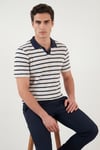 Buratti Pamuklu Regular Fit Erkek Polo T Shirt 5904022 İNDİGO