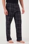 Buratti Pamuklu Regular Fit Kareli Kısa Kollu Erkek Pijama Takımı 6096860 SİYAH