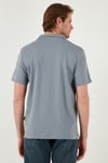 Buratti Pamuklu Regular Fit Kısa Kollu 2'li Paket Erkek Gömlek 5902640S2 SİYAH-AÇIK GRİ
