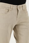 Buratti Pamuklu Regular Fit Normal Bel Boru Paça Jeans Erkek Kot Pantolon 2210S64PARMA BEJ