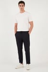 Buratti Pamuklu Regular Fit Normal Bel Erkek Pantolon CF26S615261 SİYAH