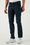Buratti Pamuklu Regular Fit Normal Bel Boru Paça Jeans Erkek Kot Pantolon 2211S81PARMA MAVİ