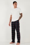 Buratti Pamuklu Regular Fit Normal Bel Düz Paça Cepli Erkek Pijama Altı 6574003 YEŞİL