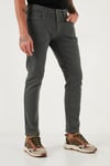 Buratti Pamuklu Regular Fit Normal Bel Boru Paça Jeans Erkek Kot Pantolon 2211C40PARMA NEFTİ