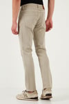 Buratti Pamuklu Regular Fit Normal Bel Boru Paça Jeans Erkek Kot Pantolon 2210S64PARMA BEJ
