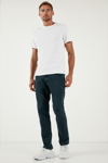 Buratti Pamuklu Regular Fit Normal Bel Boru Paça Jeans Erkek Kot Pantolon 2211S81PARMA MAVİ