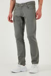 Buratti Pamuklu Regular Fit Normal Bel Boru Paça Jeans Erkek Kot Pantolon 2210S64PARMA AÇIK HAKİ