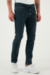 Buratti Pamuklu Regular Fit Normal Bel Boru Paça Jeans Erkek Kot Pantolon 2211S81PARMA MAVİ