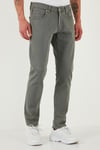 Buratti Pamuklu Regular Fit Normal Bel Boru Paça Jeans Erkek Kot Pantolon 2210S64PARMA AÇIK HAKİ
