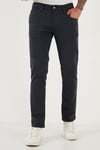 Buratti Pamuklu Regular Fit Normal Bel Boru Paça Jeans Erkek Kot Pantolon 2211C40PARMA ANTRASİT