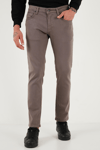 Buratti Pamuklu Regular Fit Normal Bel Boru Paça Jeans Erkek Kot Pantolon 2211C40PARMA TOPRAK