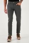 Buratti Pamuklu Regular Fit Normal Bel Boru Paça Jeans Erkek Kot Pantolon 2211C40PARMA NEFTİ