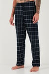 Buratti Pamuklu Regular Fit Normal Bel Düz Paça Cepli 2'li Paket Erkek Pijama Altı 6574003S2 LACİVERT-LACİVERT