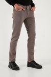 Buratti Pamuklu Regular Fit Normal Bel Boru Paça Jeans Erkek Kot Pantolon 2211C40PARMA TOPRAK