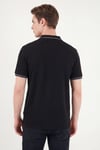 Buratti Pamuklu Regular Fit Şerit Detaylı Erkek T Shirt 5904089 SİYAH
