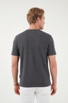 Buratti Pamuklu Regular Fit Yarım Fermuarlı Erkek T Shirt 5902653 ANTRASİT