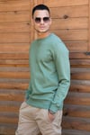 Buratti Pamuklu Relaxed Fit Bisiklet Yaka Erkek Sweat 5905453 Elma