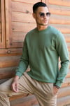 Buratti Pamuklu Relaxed Fit Bisiklet Yaka Erkek Sweat 5905453 Elma